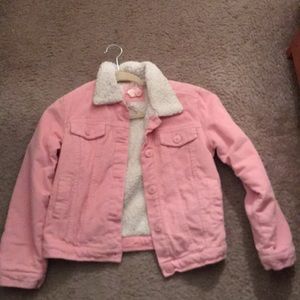 Pink corduroy jacket